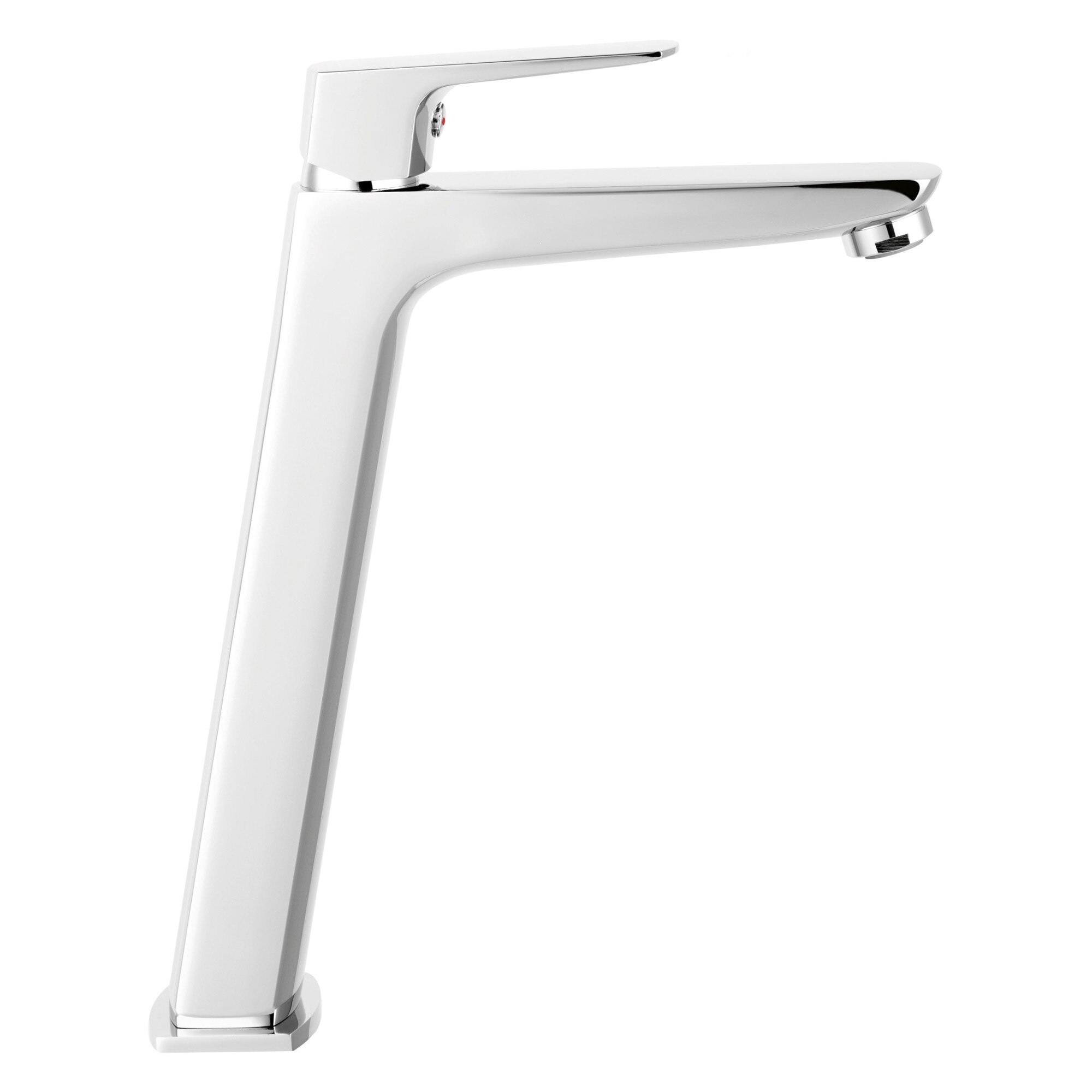 Baterie stativa pentru lavoar inalt Ferro Vitto Verdeline, cartus ceramic