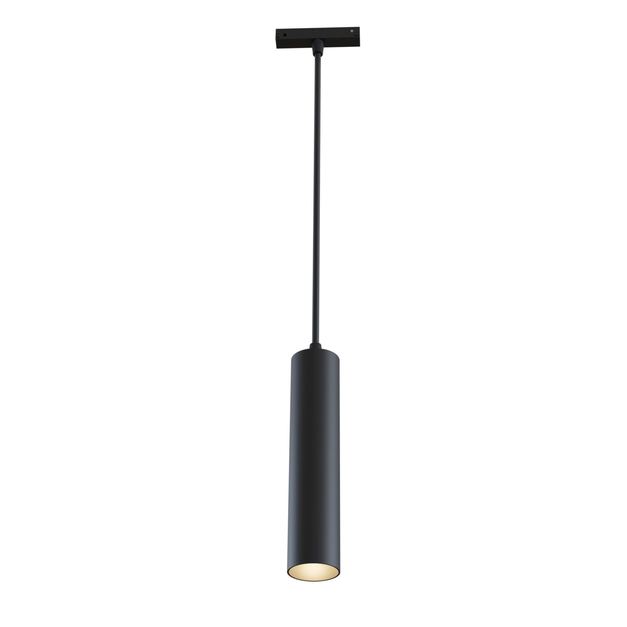 Spot sina magnetica Maytoni Technical Track lamps, Negru, LED 800 LM, 3000K, lumina calda