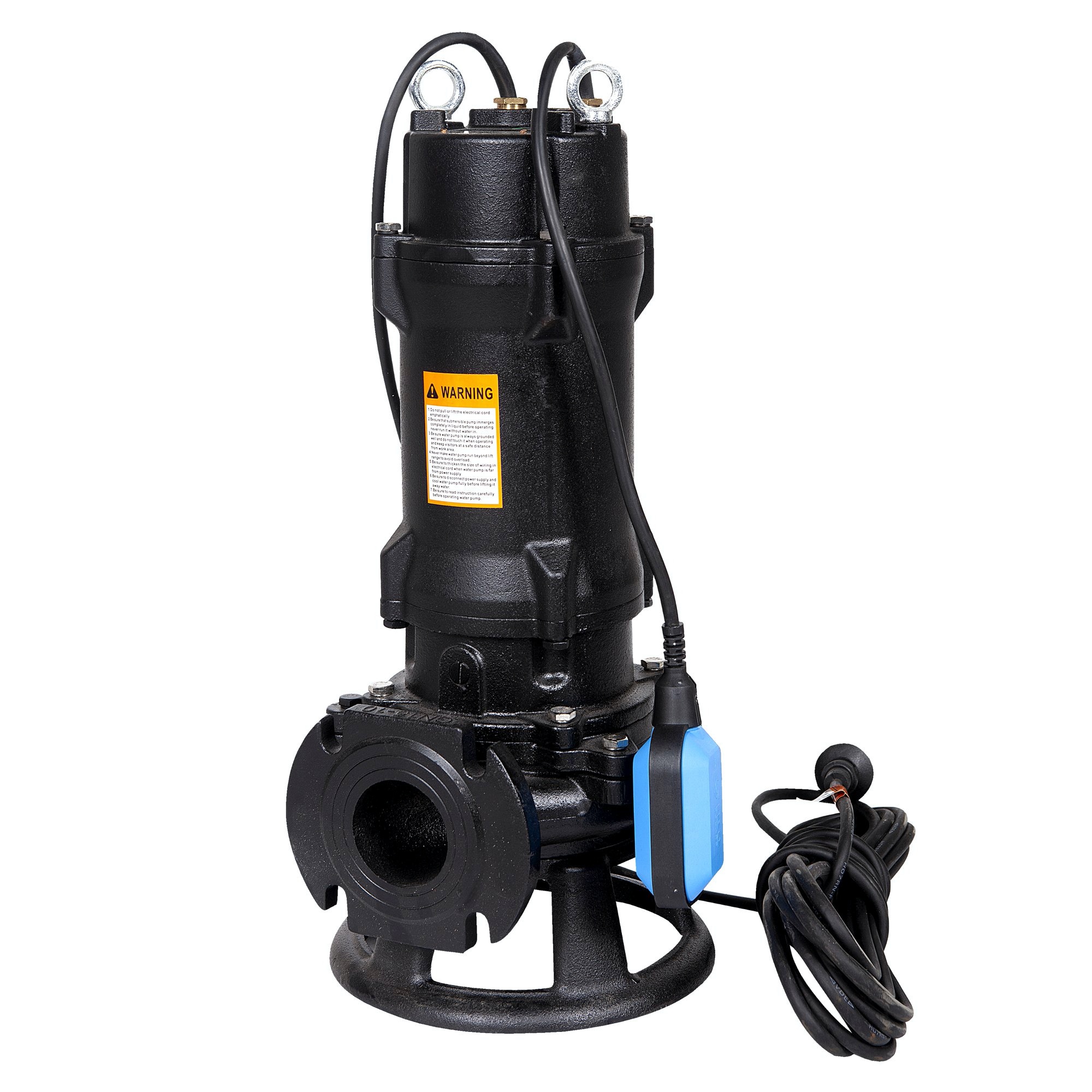 Pompa apa murdara cu tocator Ibo Dambat ZWQ 1500, 1.1KW, debit 400 l/min, refulare 15m, submersibila