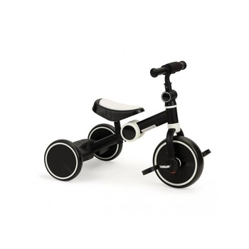 Tricicleta Pliabila cu Pedale pentru Copii 2in1, Bigshot BSBB6BLK, 51 x 66 x 43 cm, Negru - Alb Tricicleta Pliabila cu Pedale pentru Copii 2in1, Bigshot BSBB6BLK, 51 x 66 x 43 cm, Negru - Alb
