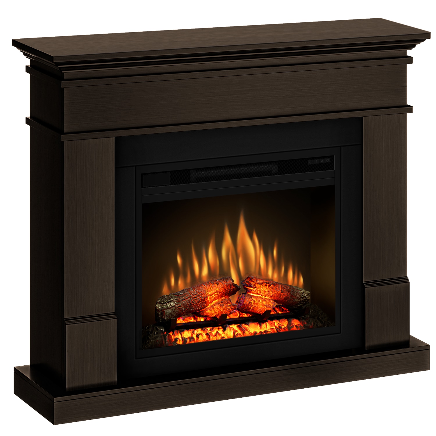 Semineu Lisabona wenge cu focar ECOFLAME 23