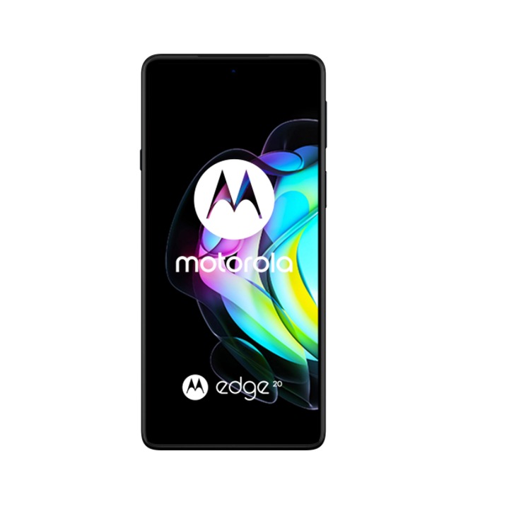 Смартфон Motorola Edge 20, 6GB RAM, 128GB, Dual SIM, 5G, Frosted Grey