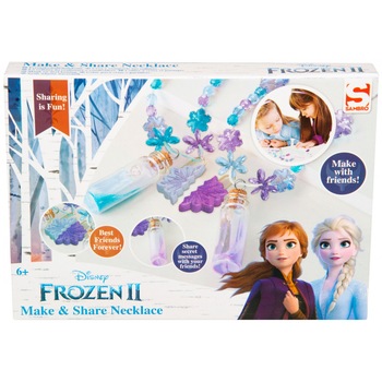 Set DYI Coliere cu mesaj, Frozen Multicolor Set DYI Coliere cu mesaj, Frozen Multicolor