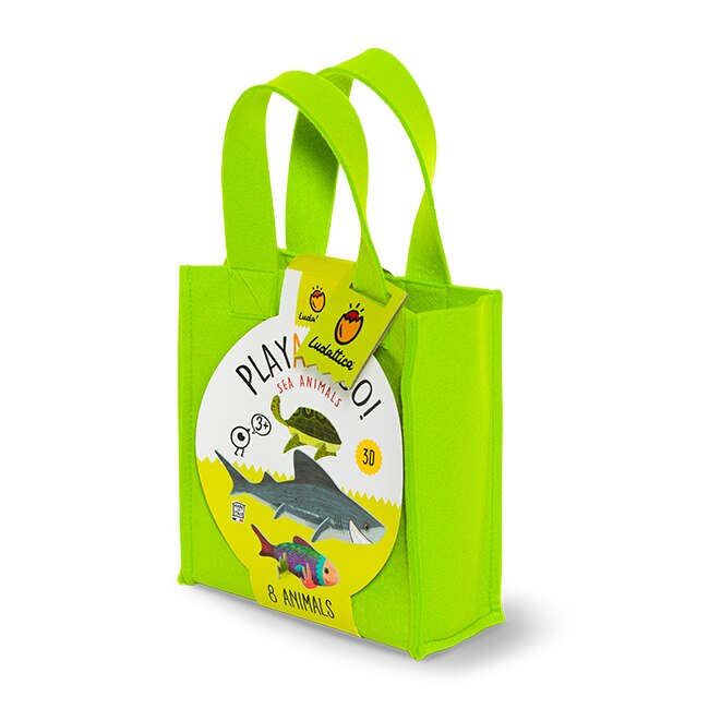 Kit Creativ 3D, Ludattica, 8 Animale Marine