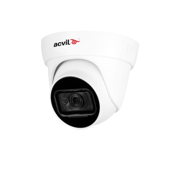 Camera supraveghere Dome Acvil ACV-DF20-4K-A 2.0, 8 MP, IR 30 m, 2.8 mm, microfon Camera supraveghere Dome Acvil ACV-DF20-4K-A 2.0, 8 MP, IR 30 m, 2.8 mm, microfon