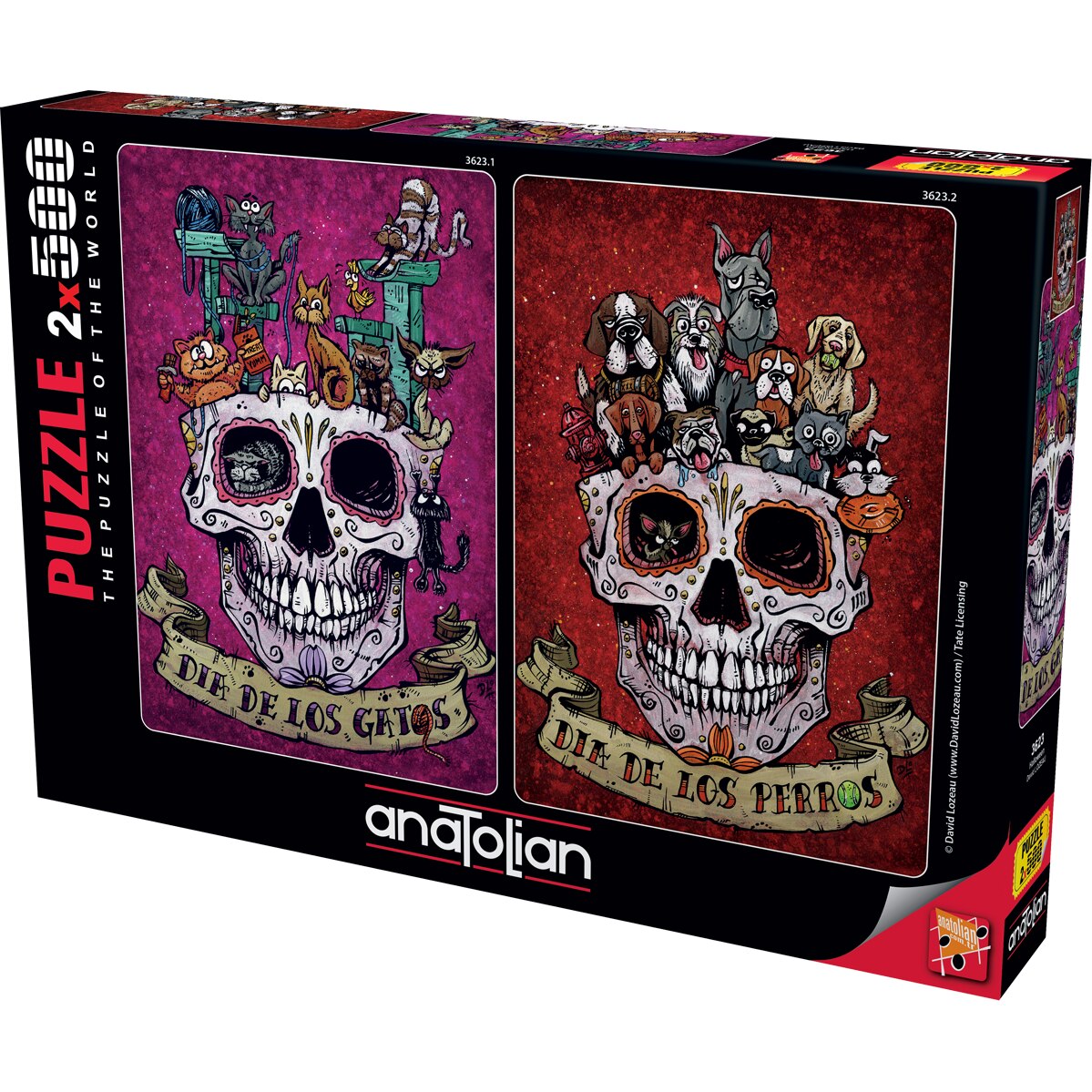 Puzzle Halloween, Anatolian, 2 x 500 piese