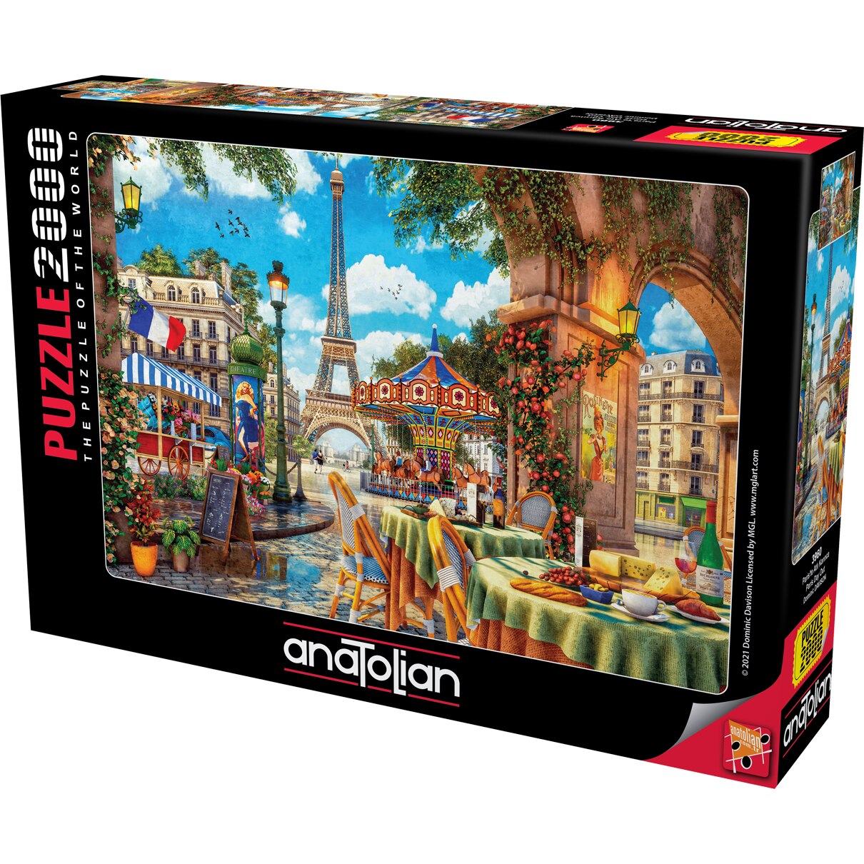 Puzzle Day in Paris, Anatolian, 2000 piese