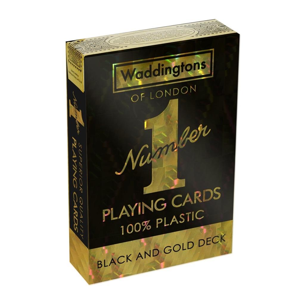 Carti de joc, Winning Moves, Weddington, Negru/Auriu