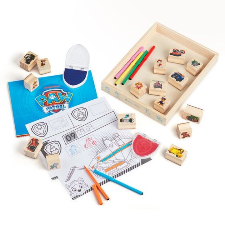 Melissa & Doug Paw Patrol fa bélyegzős játékkészlet