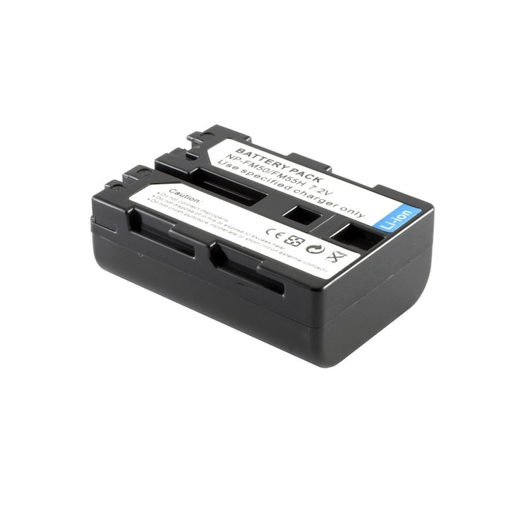 Acumulator WPOWER compatibil Sony model NP-FM50, 1800mAh