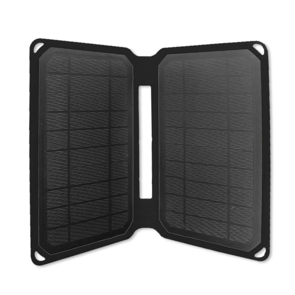 Panou solar pliabil care incarca dispozitivul direct de la soare, 4smarts Foldable Solar Panel 10W, negru