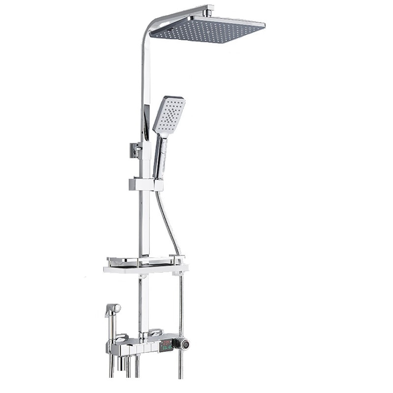 Coloana Dus ,Cromat ,Afisaj Lcd Temperatura Apa ,Smack,Smk 020