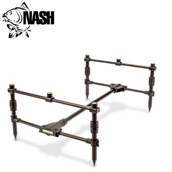 Accesoriu pescuit, suport pentru tije, negru, NASH Tackle 3 Rod Pod Accesoriu pescuit, suport pentru tije, negru, NASH Tackle 3 Rod Pod
