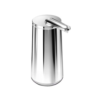 Dozator cu senzor, pentru sapun spuma, 295 ml, Polished - simplehuman Dozator cu senzor, pentru sapun spuma, 295 ml, Polished - simplehuman