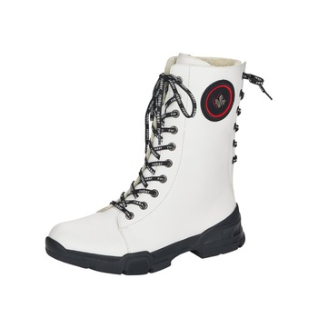 Cizme dama casual, piele ecologica, X4423-80 14293, Alb Cizme dama casual, piele ecologica, X4423-80 14293, Alb