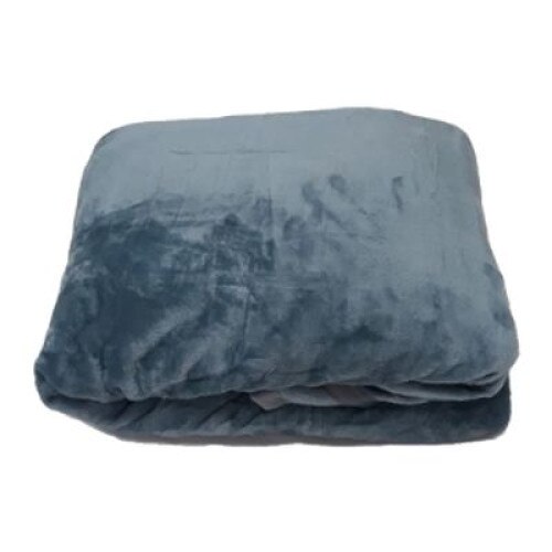 Patura cocolino pufoasa 200x220cm, Valle Rosa, turcoaz