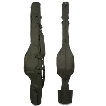 Husa lanseta Daiwa, Buzunar suprapus, Curea detajabila, Poliester, Verde Husa lanseta Daiwa, Buzunar suprapus, Curea detajabila, Poliester, Verde