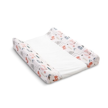 Husa pentru Masuta de Infasat, Indiggo®, Model Vulpite, cu Banda Elastica, Nu Aluneca, Material Absorbant, Moale si Delicat, Lavabila, 100% Bumbac, Dimensiune 70x50 cm, Multicolor Husa pentru Masuta de Infasat, Indiggo®, Model Vulpite, cu Banda Elastica, Nu Aluneca, Material Absorbant, Moale si Delicat, Lavabila, 100% Bumbac, Dimensiune 70x50 cm, Multicolor
