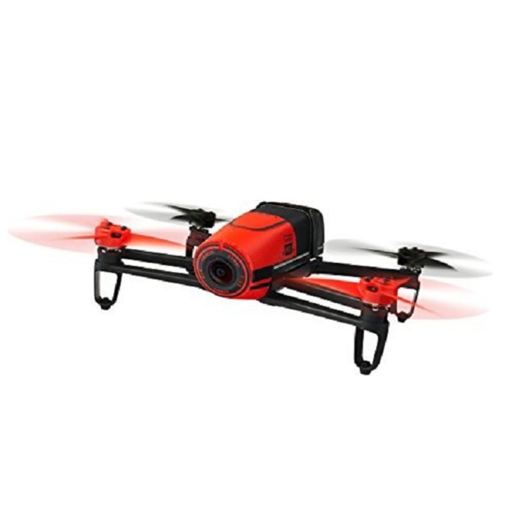 Дрон Parrot Bebop Drone red, 14MP, Вграден GPS, Fisheye camera, Черен/Червен