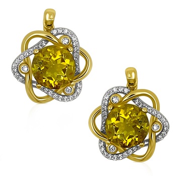 Cercei aur, Ilex Gold, 278724 Cercei aur, Ilex Gold, 278724