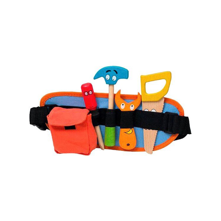 Centura cu scule din lemn pentru copii