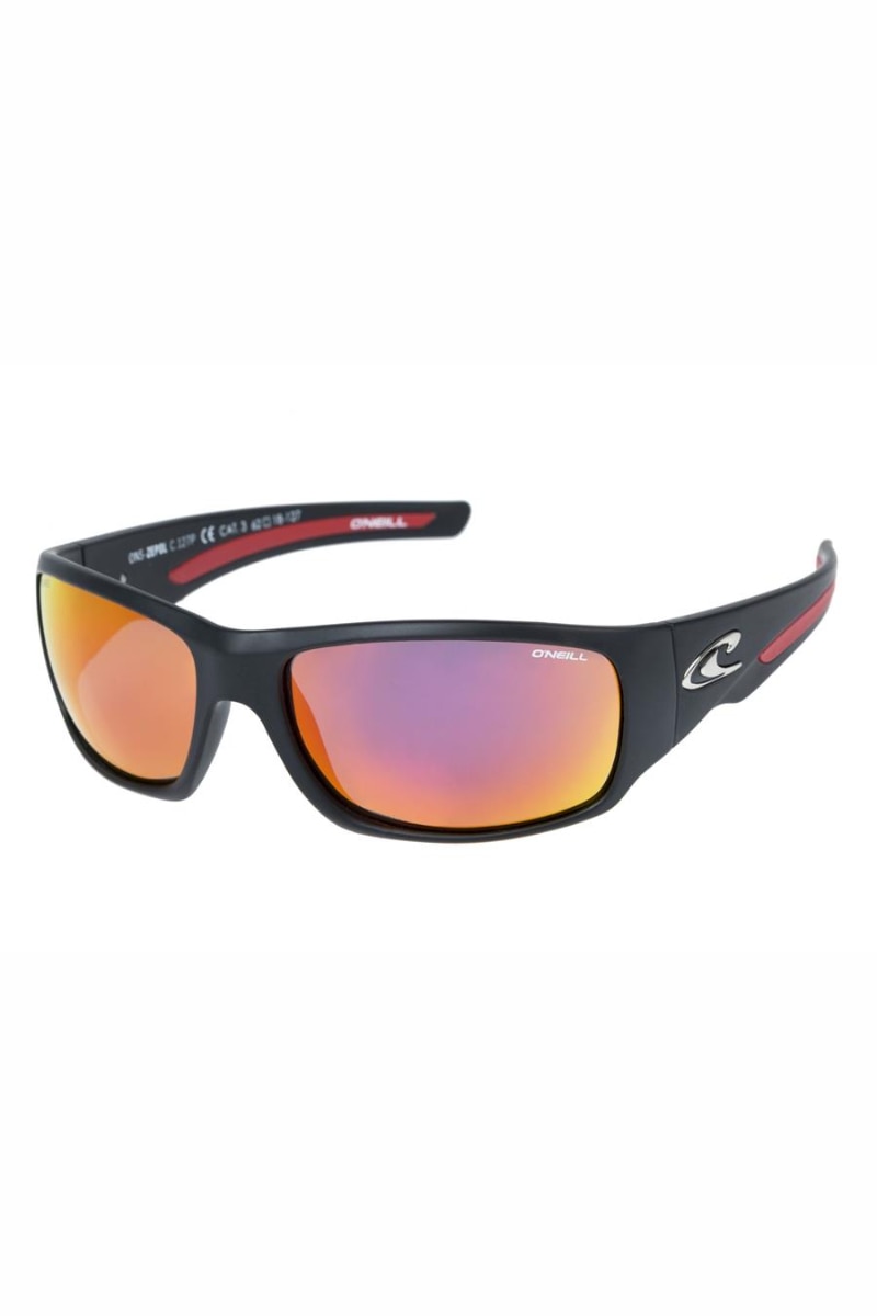 Ochelari de soare barbati, Oneill, Zepol 127P, Dreptunghiular, Polarizati, Policarbonat, One size, Negru