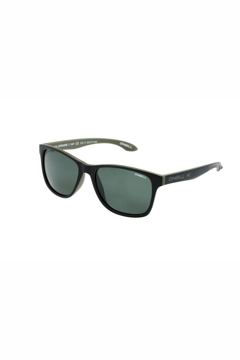 Ochelari de soare barbati, Oneill, Offshore 104P, Dreptunghiular, Polarizati, Policarbonat, One size, Negru