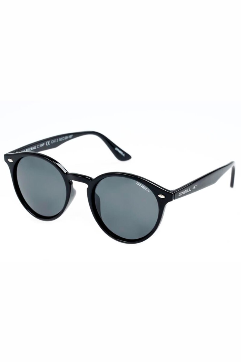 Ochelari de soare barbati, Oneill, Rockall 104P, Dreptunghiular, Polarizati, Policarbonat, One size, Negru