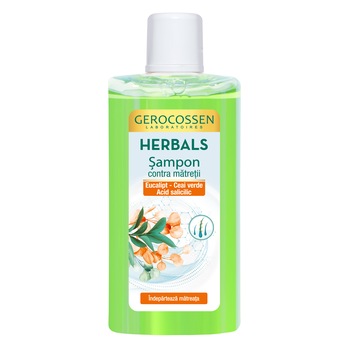 Sampon contra matretii Herbals, Gerocossen, 300 ml Sampon contra matretii Herbals, Gerocossen, 300 ml