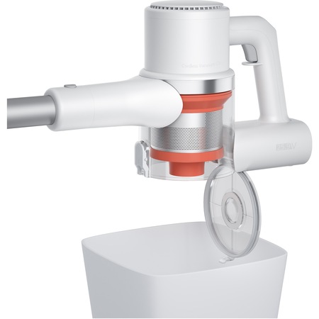 Aspirator vertical fara fir Roidmi Z1 Air, Autonomie 60 min (mod eco)/ 10 min (mod maxim), 335W, 22000PA, Recipient praf 650ml, Alb/ Portocaliu