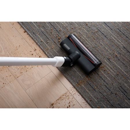 Aspirator&Mop vertical fara fir Roidmi X30, 435W, autonomie 70 min (mod eco)/10 min (mod maxim), 26500 PA, recipient praf 550ml, ecran LED, sistem ZiWei, perie in forma de V, Smart APP, incarcare magnetica wireless, senzor automat de lumina, gri