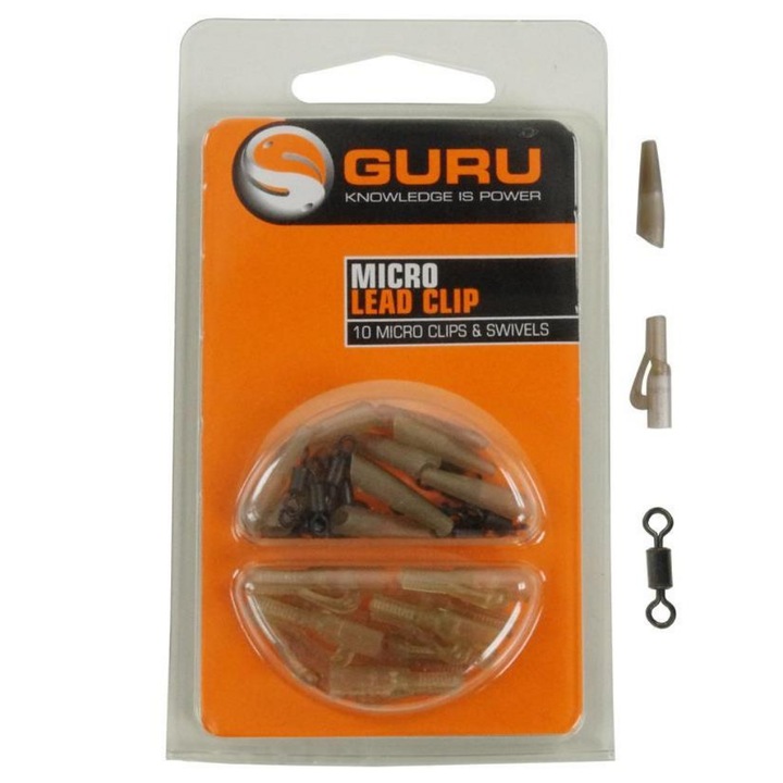 Accesorii monturi Guru Feeder Fishing Micro Clips