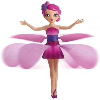 Papusa zana zburatoare cu senzor de control, pentru copii, roz, 20 x 12 cm Papusa zana zburatoare cu senzor de control, pentru copii, roz, 20 x 12 cm