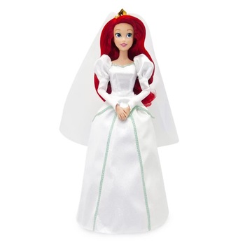 Papusa Mireasa Ariel Classic, Eco, Disney, 29 cm Papusa Mireasa Ariel Classic, Eco, Disney, 29 cm