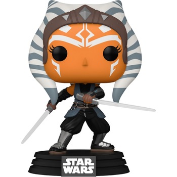 Figurina Funko Pop Mandalorian - Ahsoka with Sabers Figurina Funko Pop Mandalorian - Ahsoka with Sabers