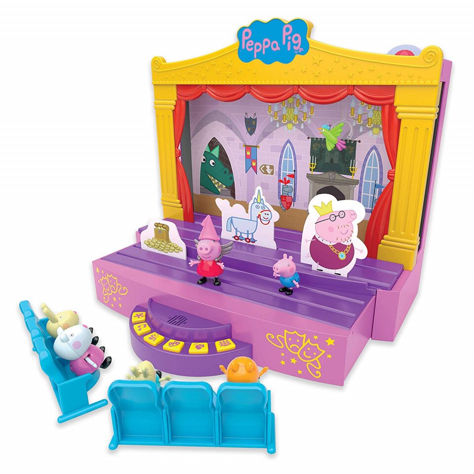 Set de joaca Peppa's Stage Purcelusa Peppa, Flair Toys
