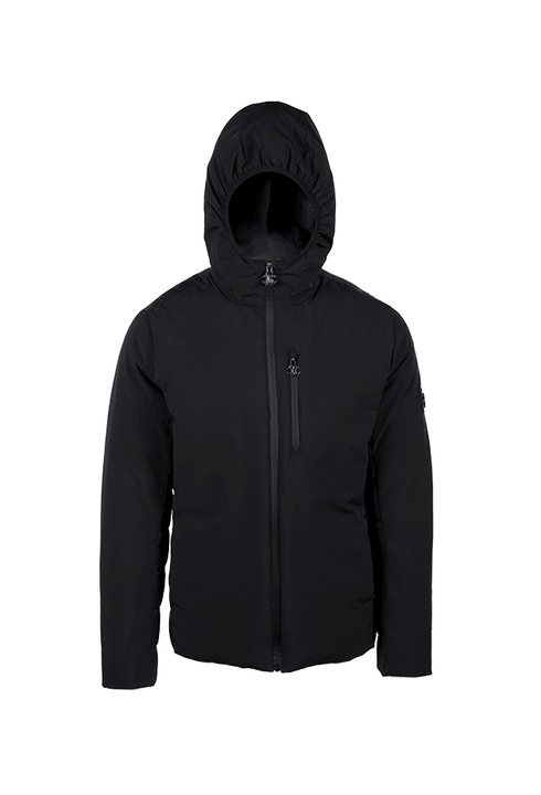 Steppelt kabát cipzárral, Roberto Cavalli, Fekete