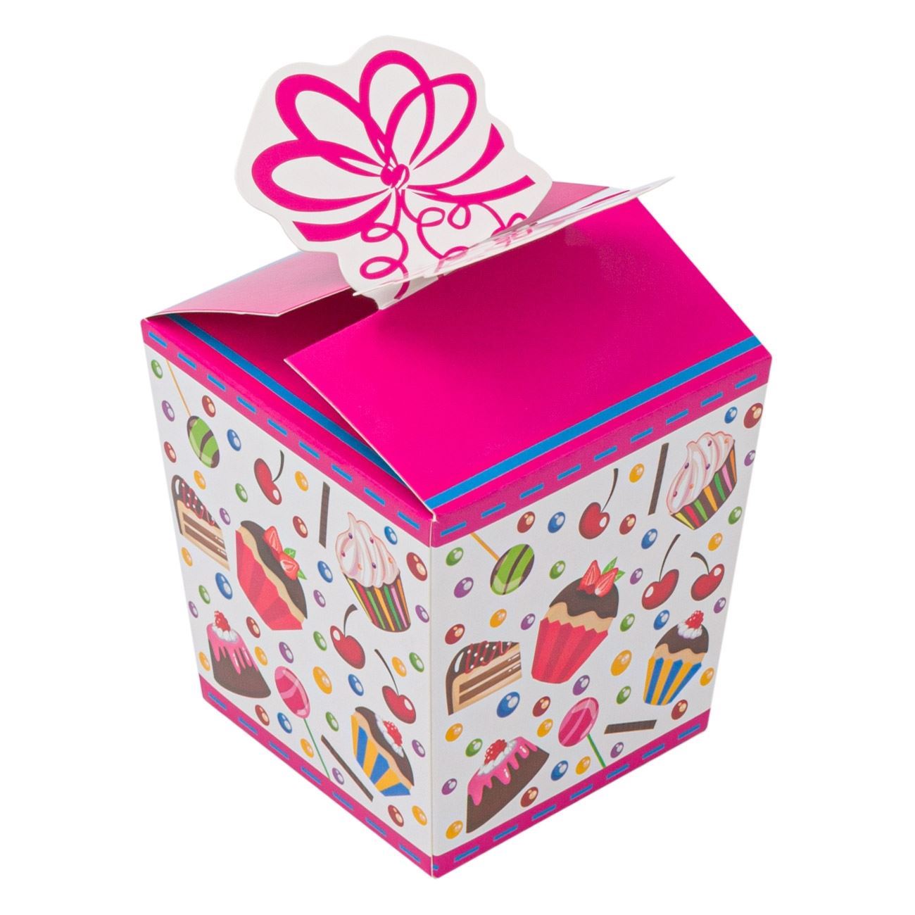 Set cutii pentru dulciuri, Zola, 4 bucati, design dulciuri