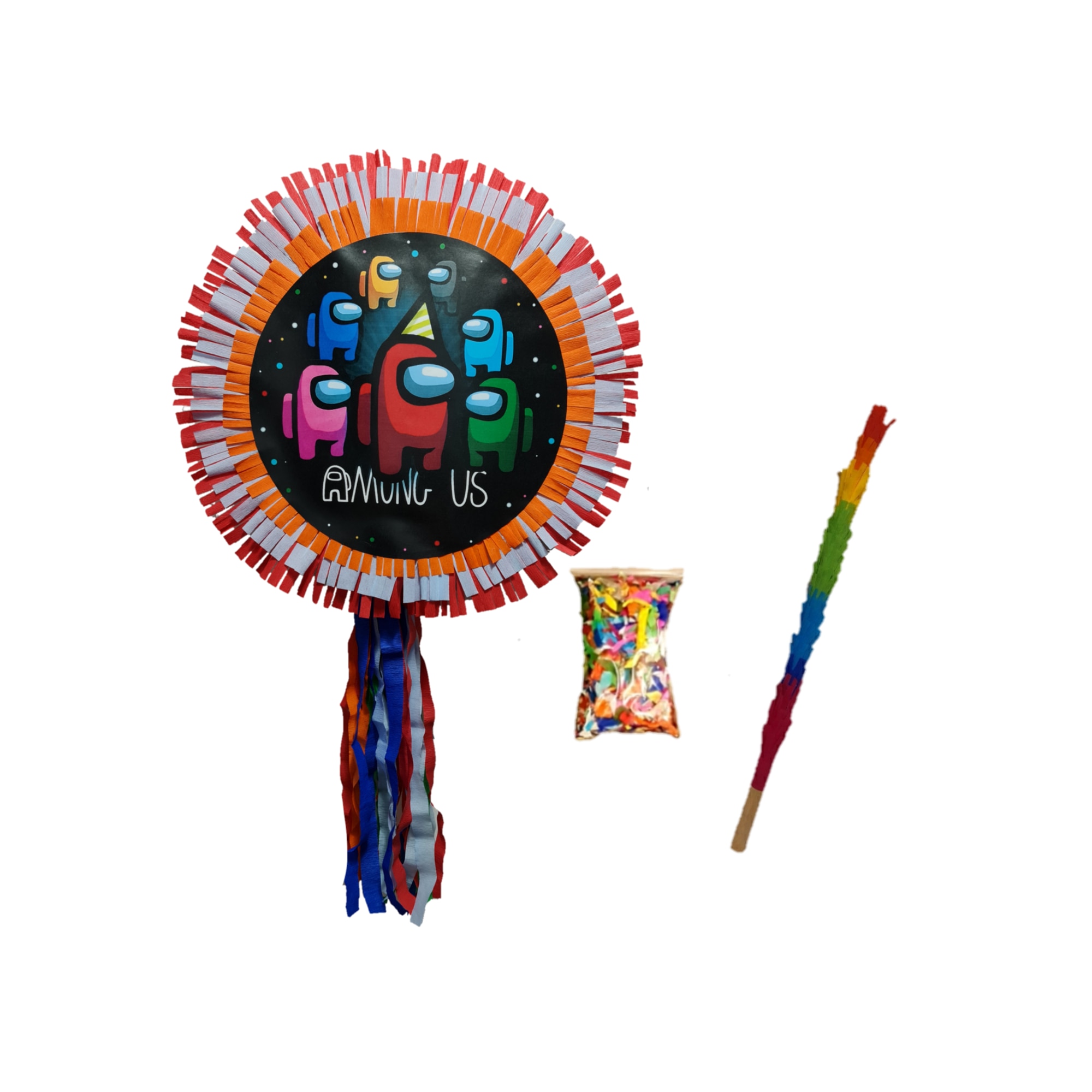 Pinata among us star cu bat si confeti - eMAG.ro