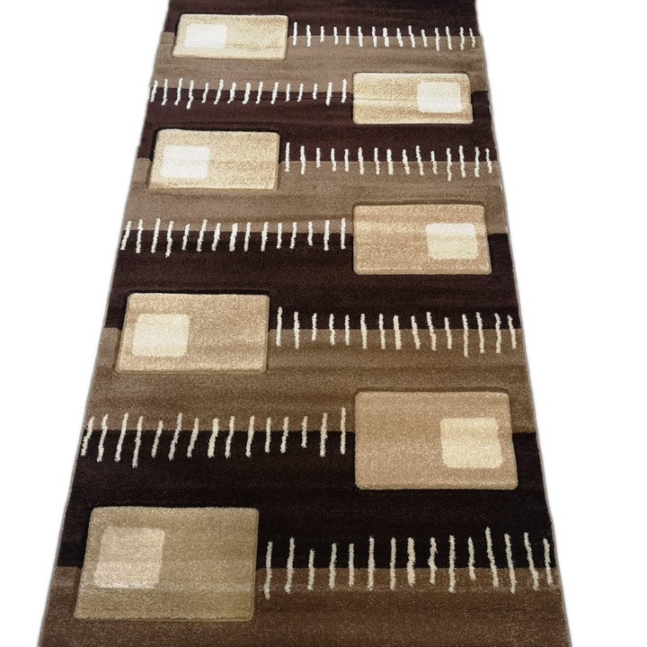 Traversa Carvino, 80 x 150 Maro/Bej Inchis 2055A