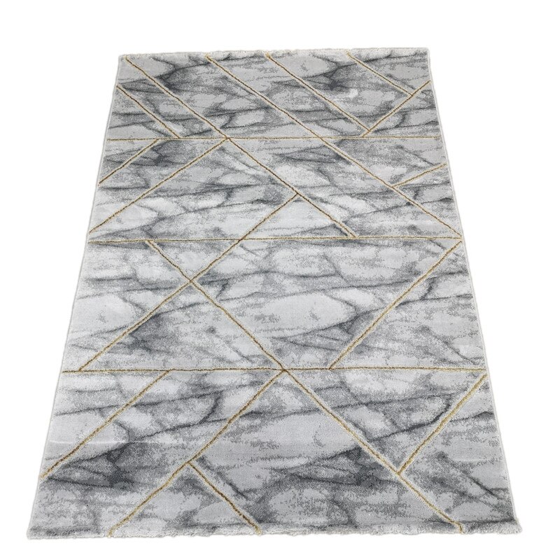 Covor PERA 0201A 160 x 230 Gri Inchis/Gri