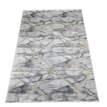 Covor PERA 0201A 200 x 300 Gri Inchis/Gri Covor PERA 0201A 200 x 300 Gri Inchis/Gri