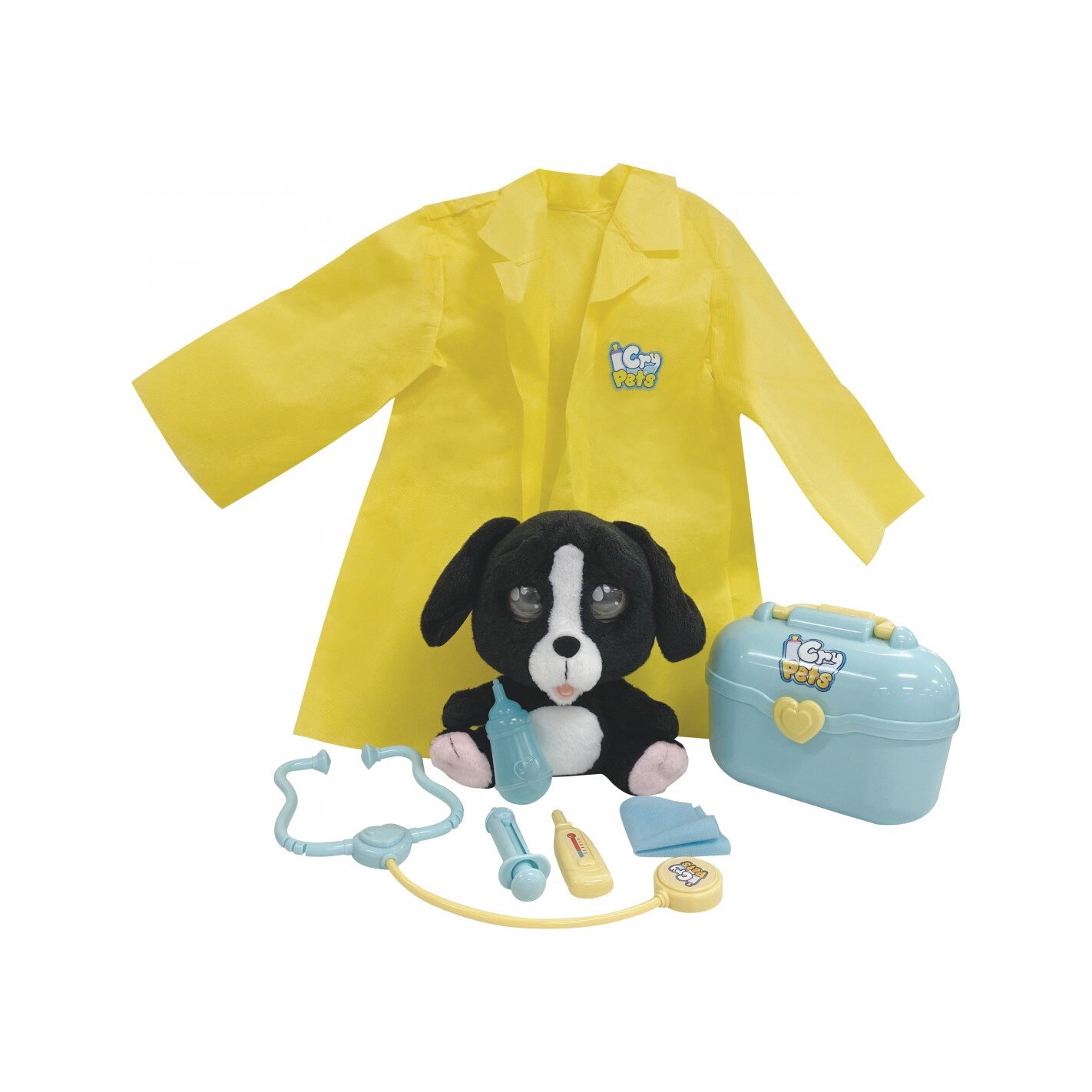 Set veterinar Cry Pets Delux pentru Catelusul care plange