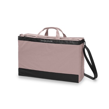 Geanta Voiaj, Moleskine, Pliabila, Poliamida, Roz pudrat, 31L Geanta Voiaj, Moleskine, Pliabila, Poliamida, Roz pudrat, 31L