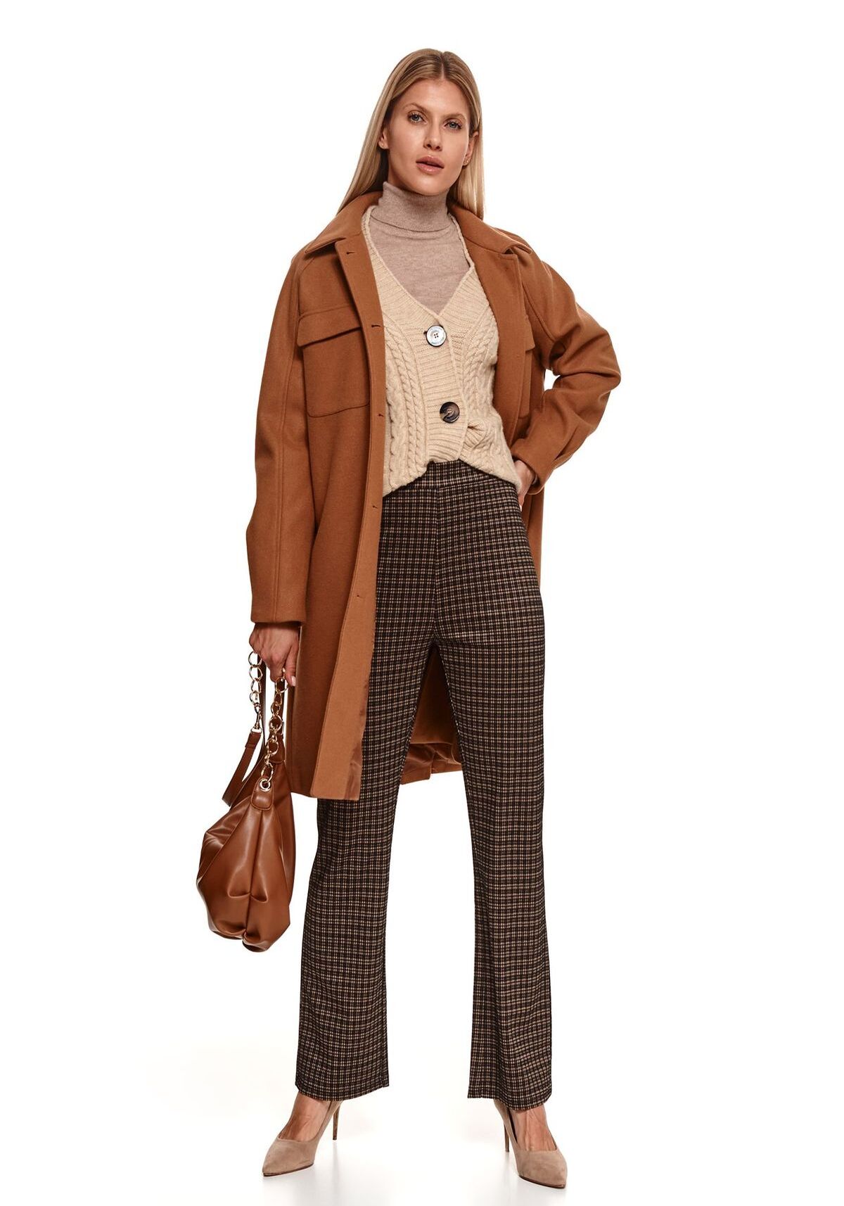 Pantaloni femei, TOP SECRET, SSP3941, Multicolor