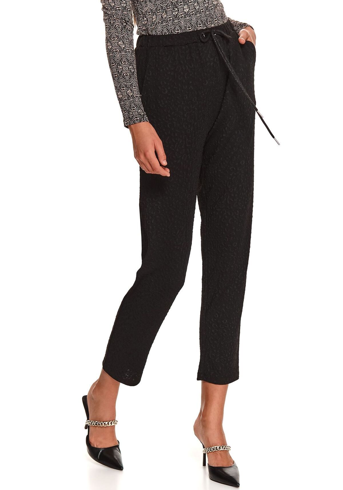 Pantaloni femei, TOP SECRET, SSP3942, Negru