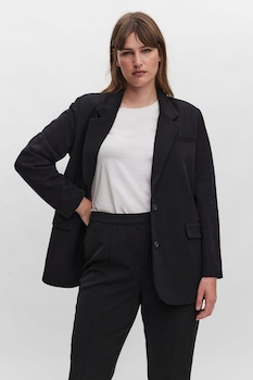 Vero Moda, Sacou lejer cu revere, Negru Vero Moda, Sacou lejer cu revere, Negru