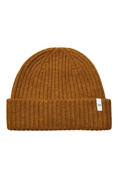 Selected Homme, Caciula elastica de lana, Maro caramel Selected Homme, Caciula elastica de lana, Maro caramel