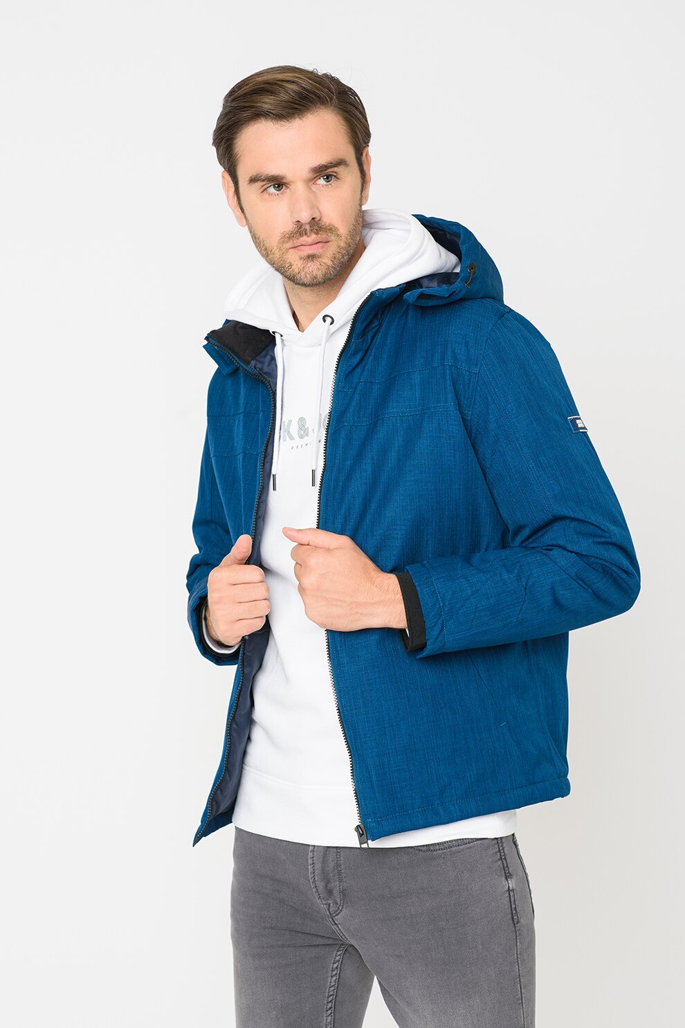 Jack&Jones, Geaca usoara Dallas, Albastru inchis