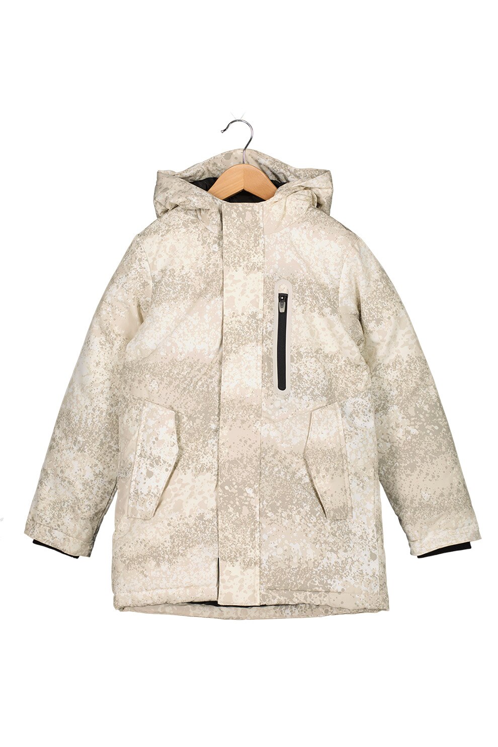 Jack&Jones, Geaca cu imprimeu, Bej